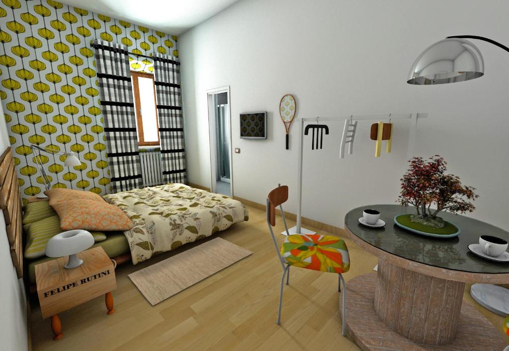 A seating area at Albergo delle Spezie