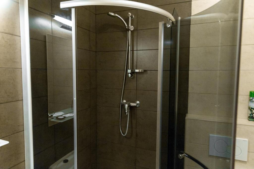 Koupelna v ubytování Apartmány Zadní mlýn