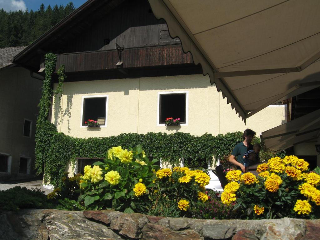 Zahrada ubytování Gasthof Obermair