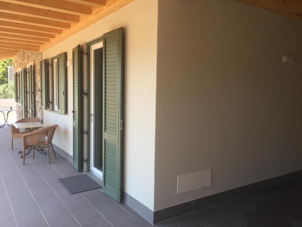 Balkón alebo terasa v ubytovaní Val Mora Bio Apartments