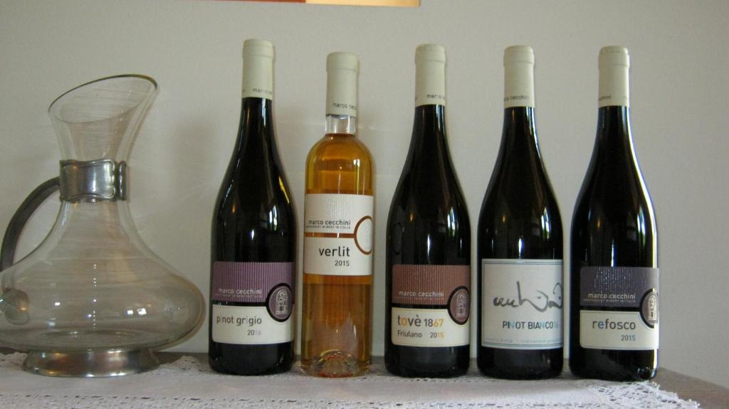 Nápoje v ubytování D'Orsaria B&B And Wines