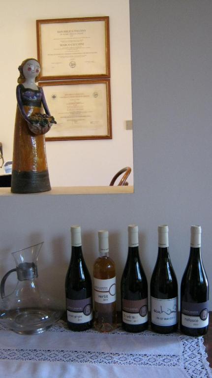 Nápoje v ubytování D'Orsaria B&B And Wines