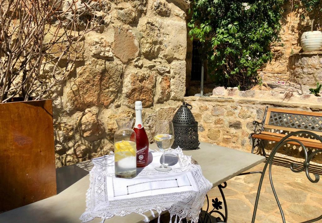 Nápoje v ubytovaní Villa Vager Mani Hotel