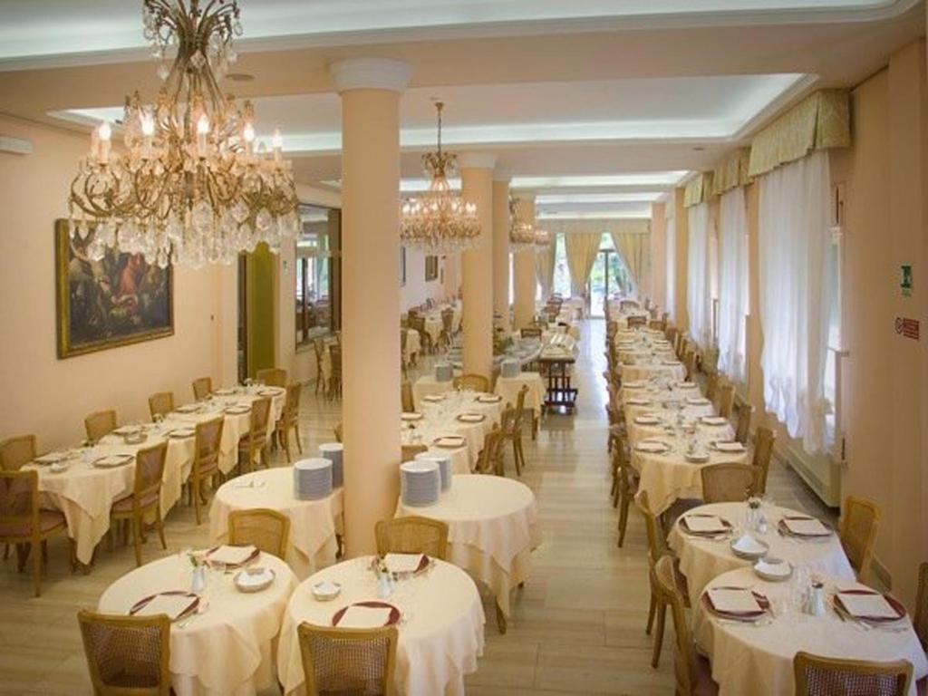 Restaurace v ubytování Hotel Settentrionale Esplanade