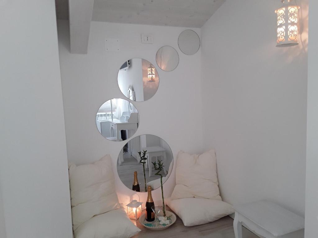 Posezení v ubytování Acquamarina b&b