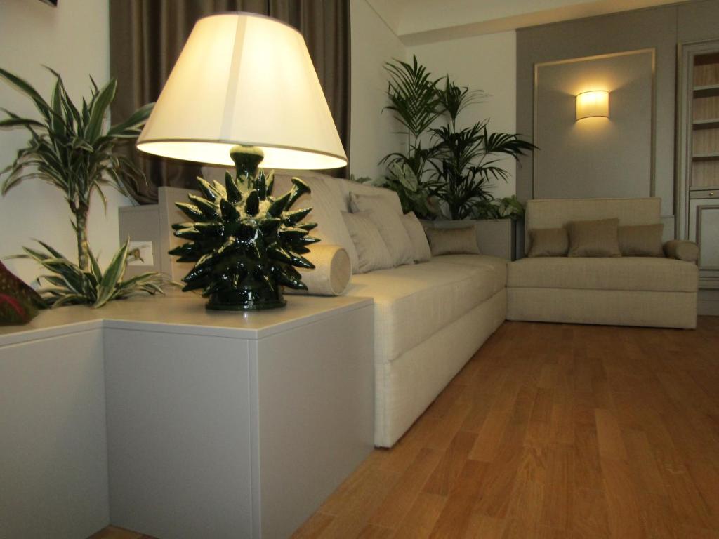 Posezení v ubytování Hotel Marechiaro