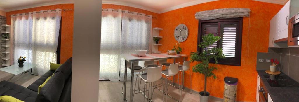 Posezení v ubytování Vivienda Sara