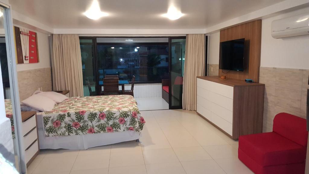  Tabatinga Residence AP Beira Mar com vista deslumbrante da praia