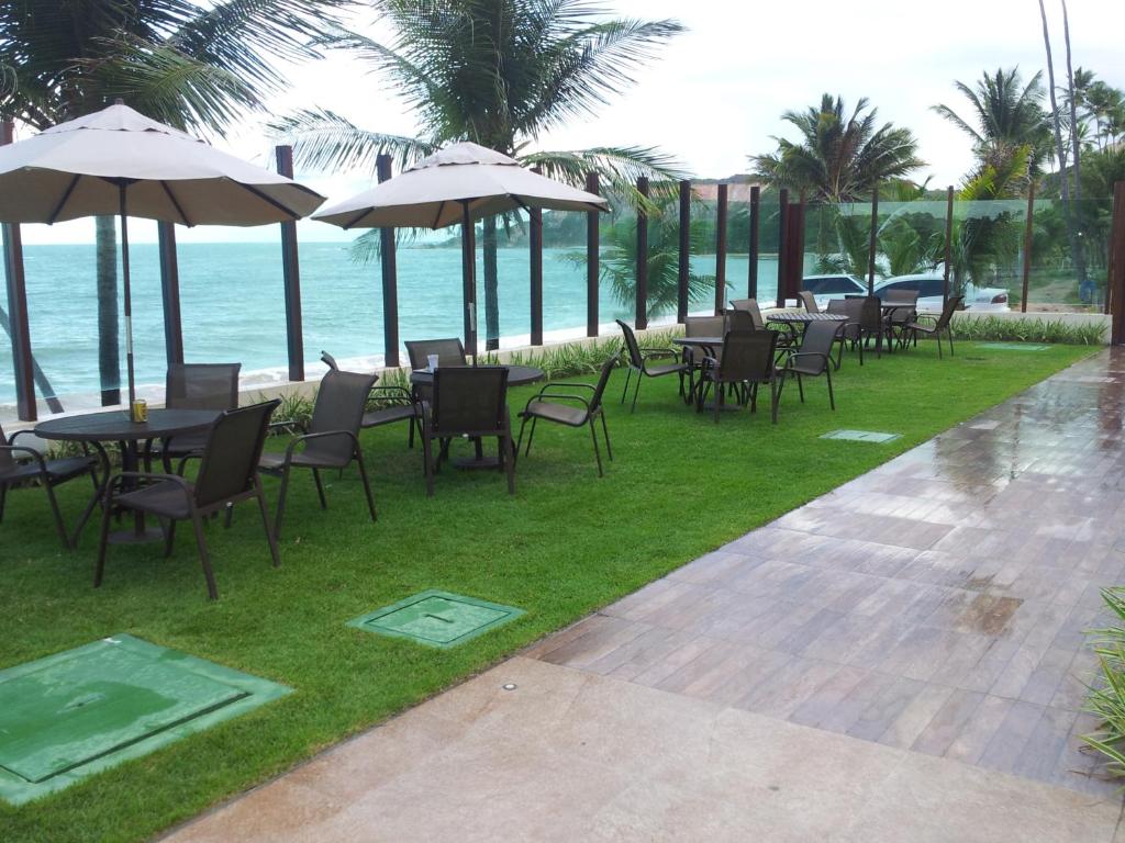  Tabatinga Residence AP Beira Mar com vista deslumbrante da praia
