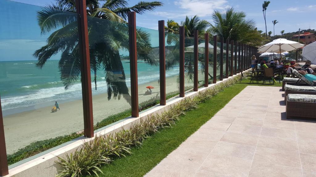  Tabatinga Residence AP Beira Mar com vista deslumbrante da praia