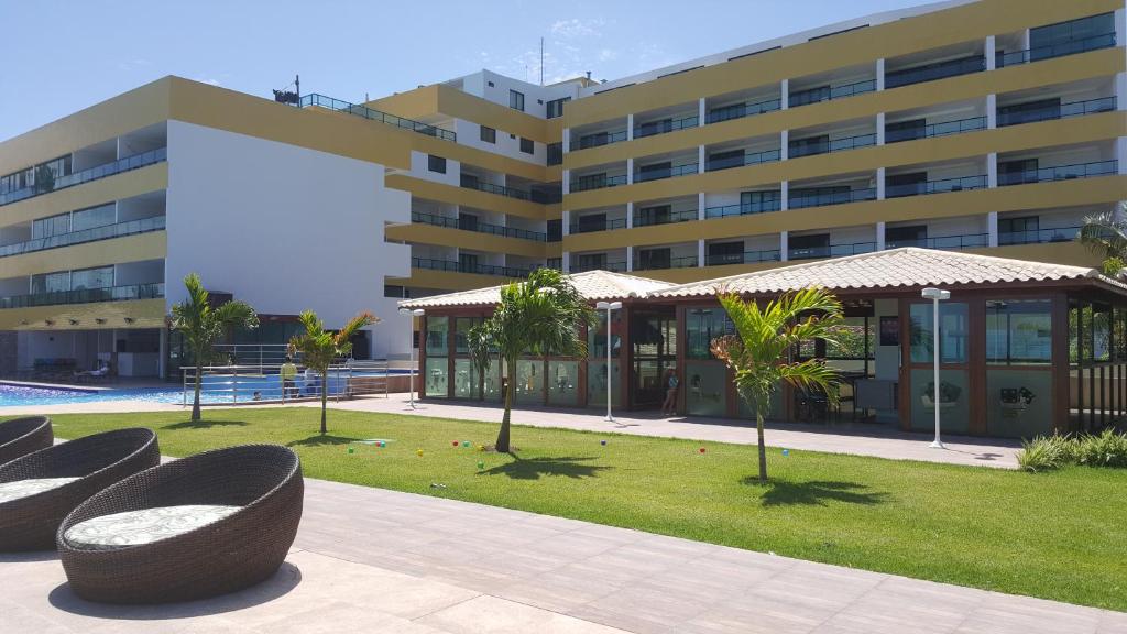  Tabatinga Residence AP Beira Mar com vista deslumbrante da praia
