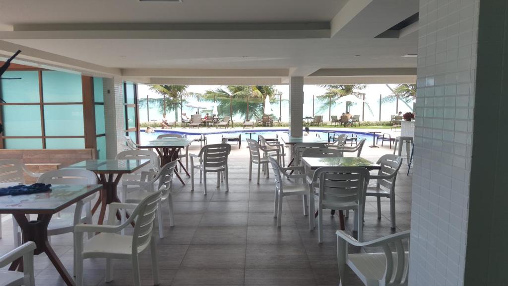  Tabatinga Residence AP Beira Mar com vista deslumbrante da praia