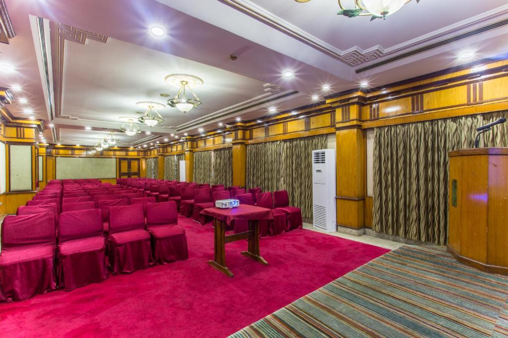 Posezení v ubytování Hotel Le Himalaya