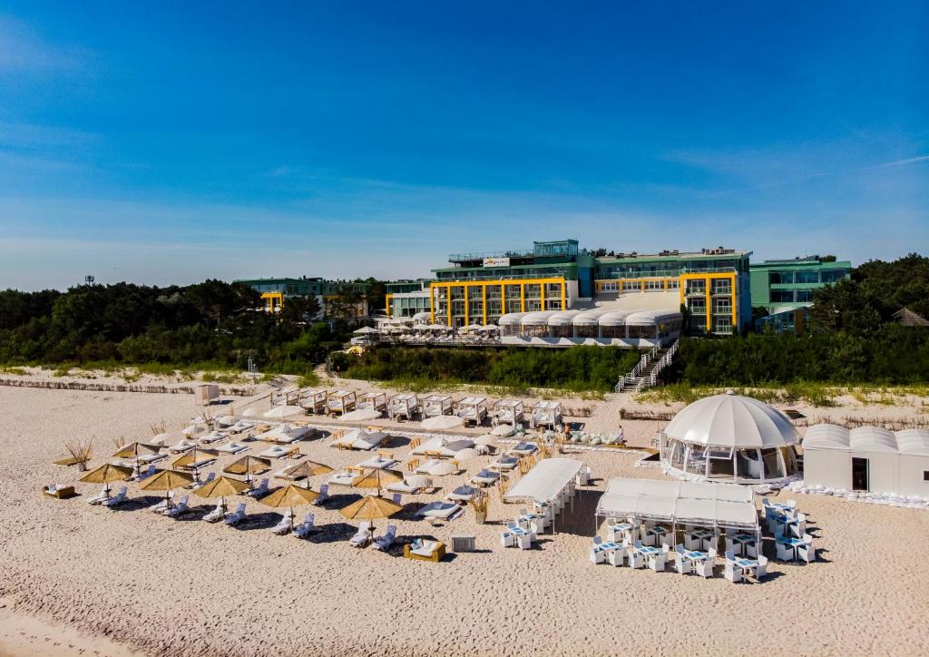 Pláž u hotelu