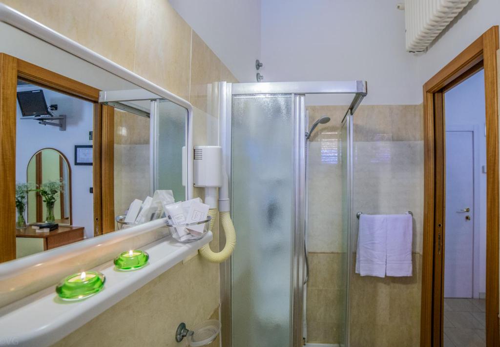 Koupelna v ubytování Hotel Sultano