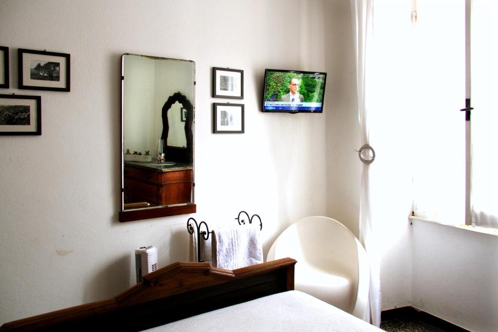 TV a/nebo společenská místnost v ubytování Guesthouse Rollando