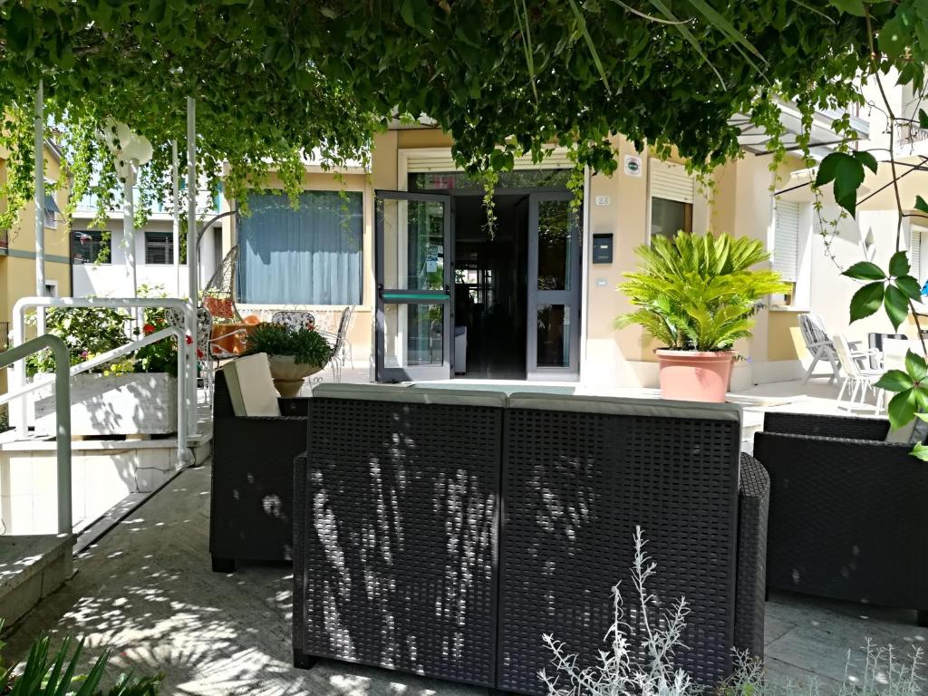 Zahrada ubytování Hotel Saturno