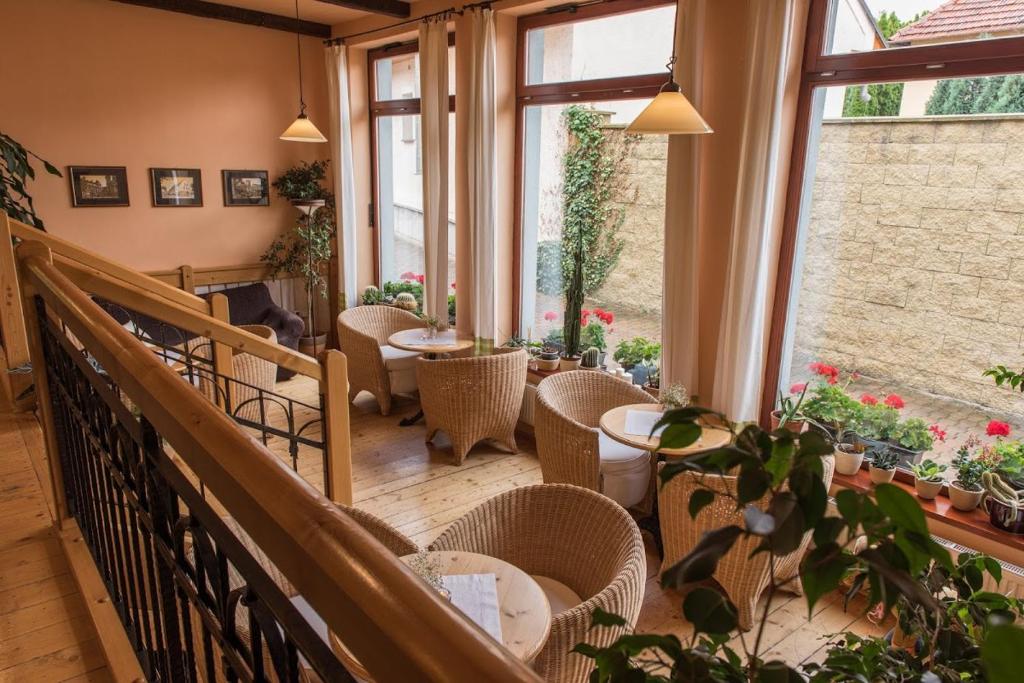 Posezení v ubytování Hotel Koníček