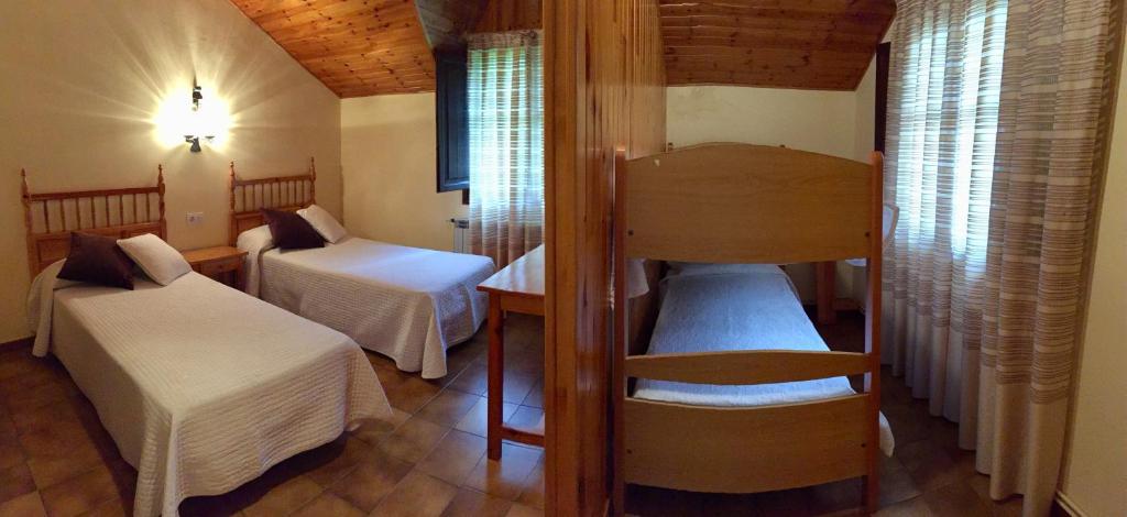 Postel nebo postele na pokoji v ubytování Sol i Neu