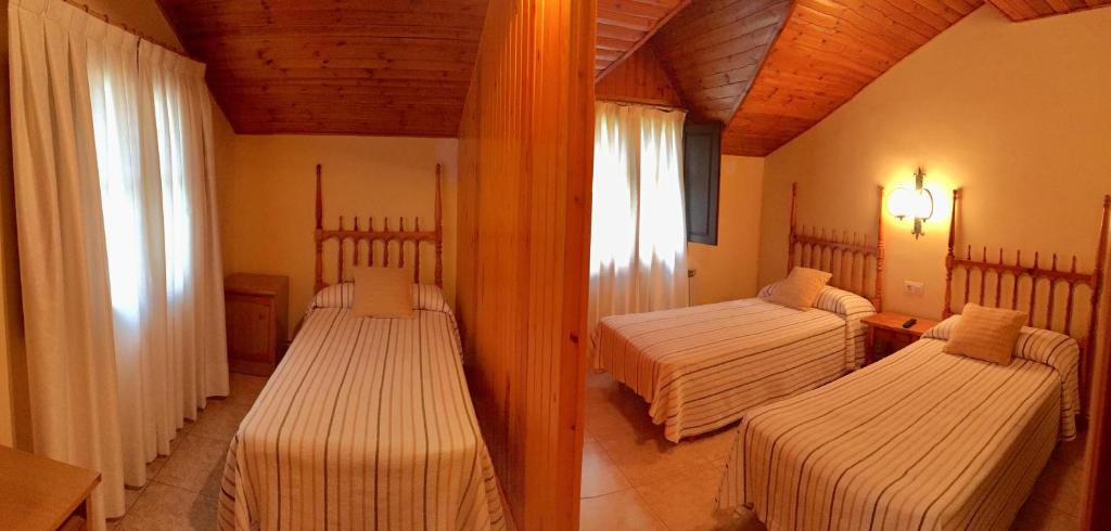 Postel nebo postele na pokoji v ubytování Sol i Neu