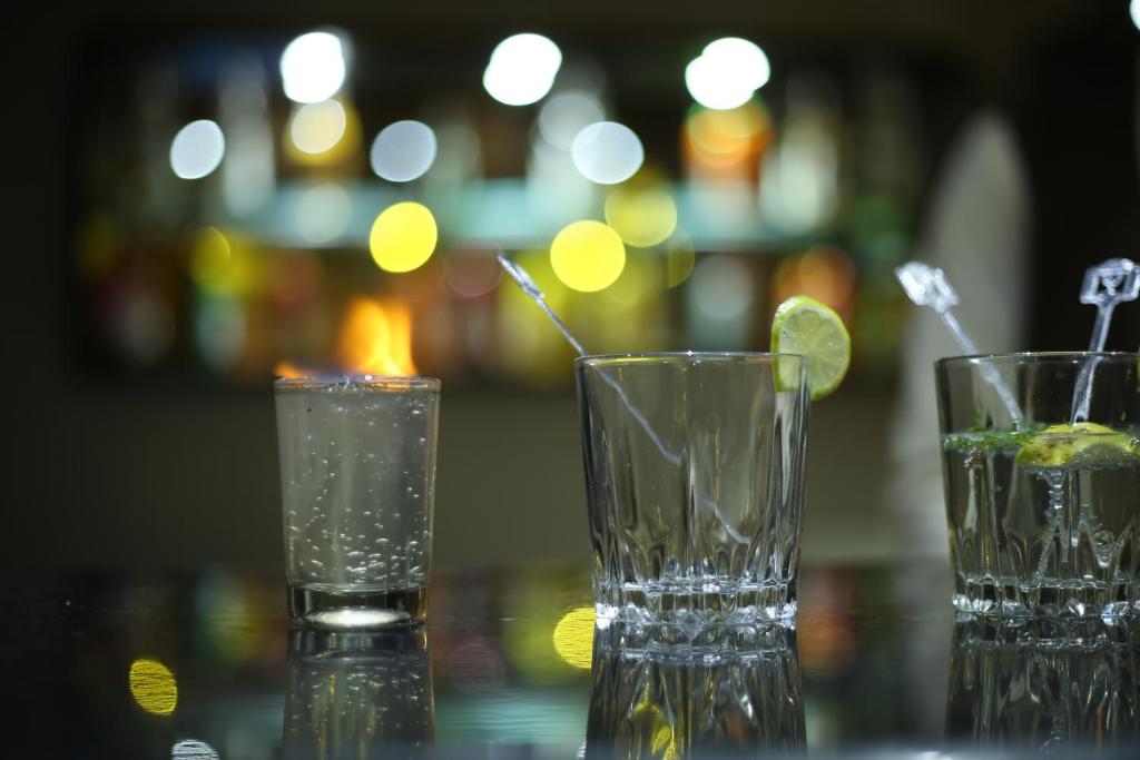 Nápoje v ubytování Hotel Indraprasttha