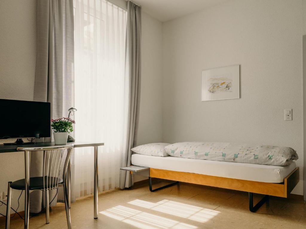 TV a/nebo společenská místnost v ubytování Bienenberg - Das Genusshotel im Grünen - Liestal