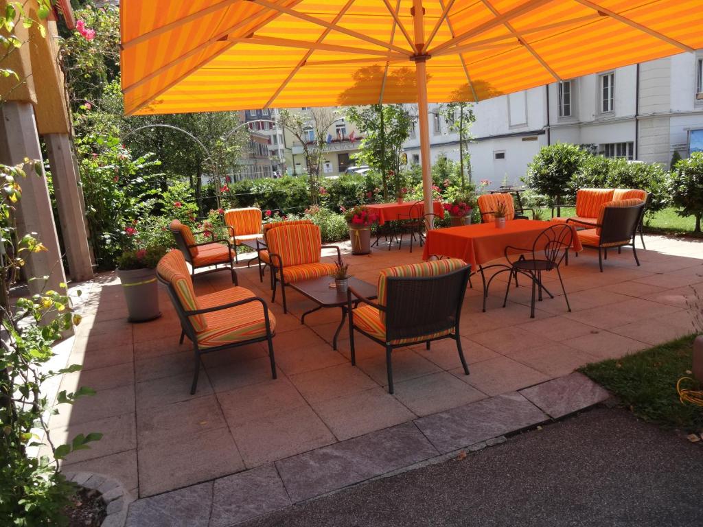 Zahrada ubytování Hotel Schweizerhof