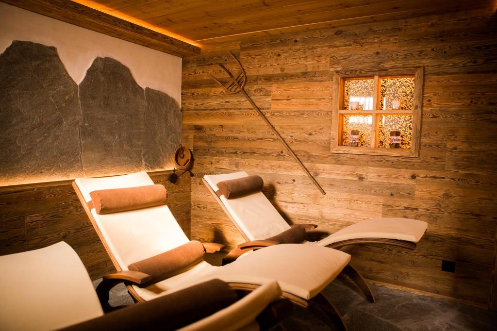 Posezení v ubytování Hotel Madrisajoch