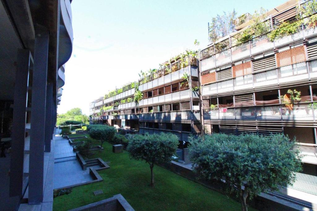 Budynek, w którym mieści się apartament