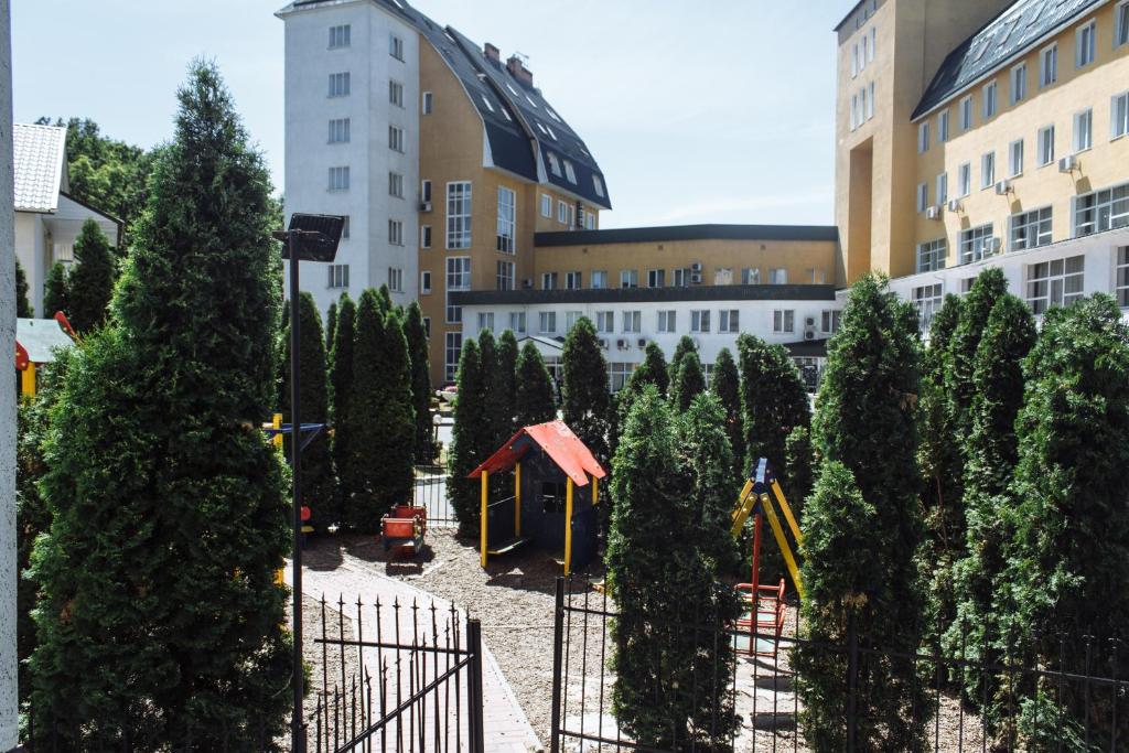 Budova, kde se hotel nachází