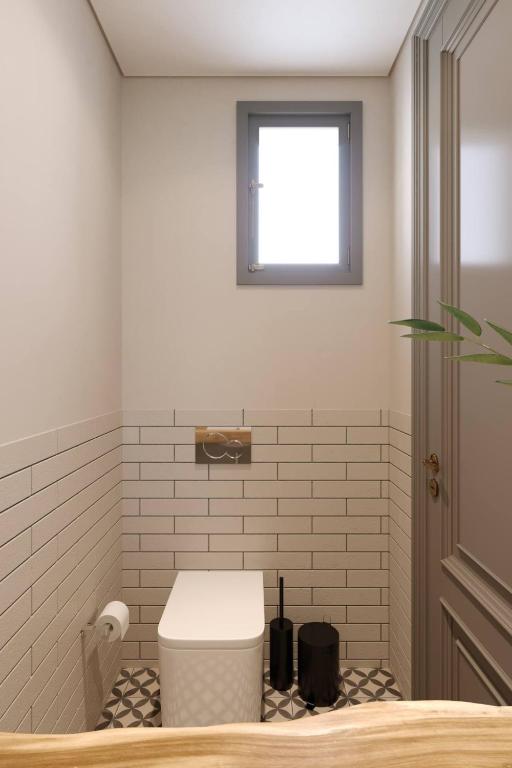 Koupelna v ubytování Casa di Pierro