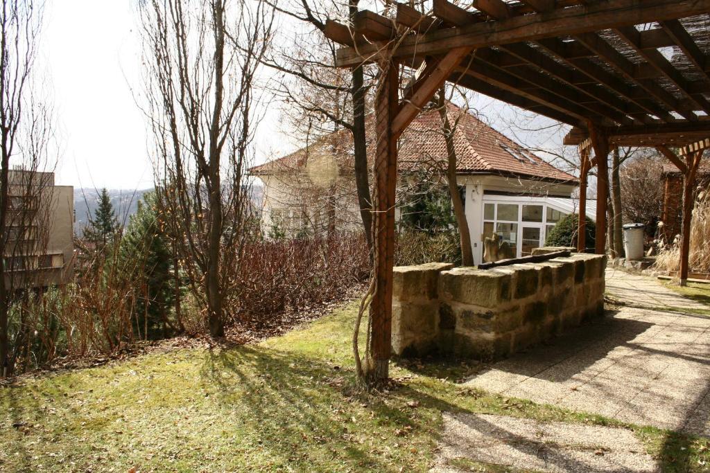 Zahrada ubytování Pension Filip