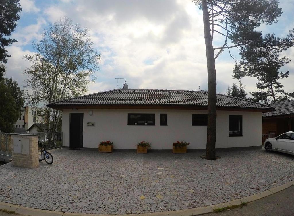 Budynek, w którym mieści się dom wakacyjny