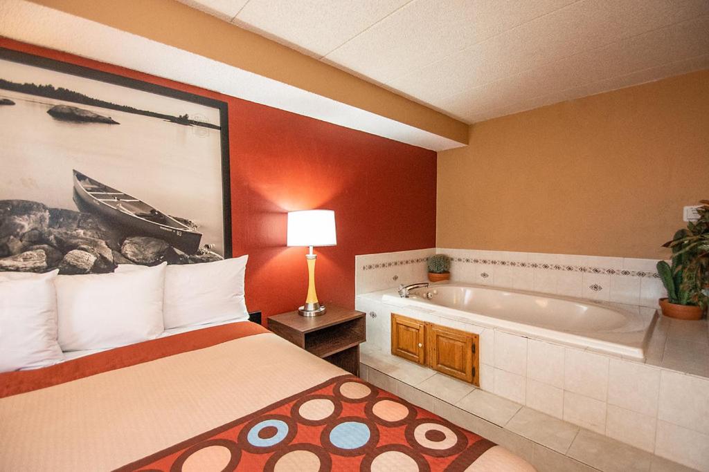 Super 8 by Wyndham Brooklyn Center/MPLS - Queen Studio Suite - Non-fumeur