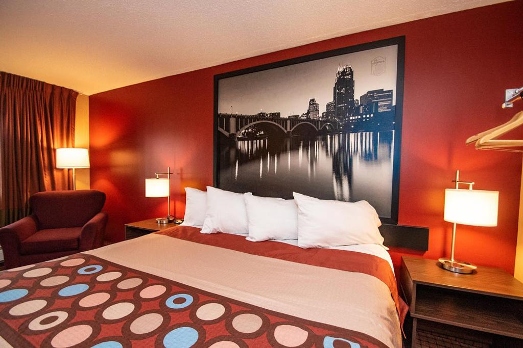 Super 8 by Wyndham Brooklyn Center/MPLS - Room King - Non-fumeur
