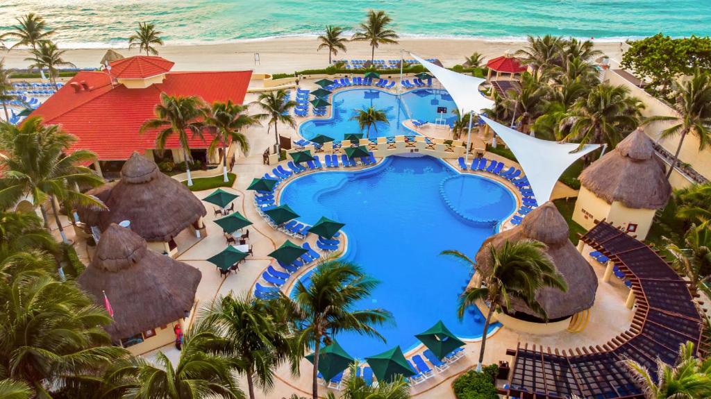 Bazén v ubytování GR Solaris Cancun - All Inclusive nebo v jeho okolí