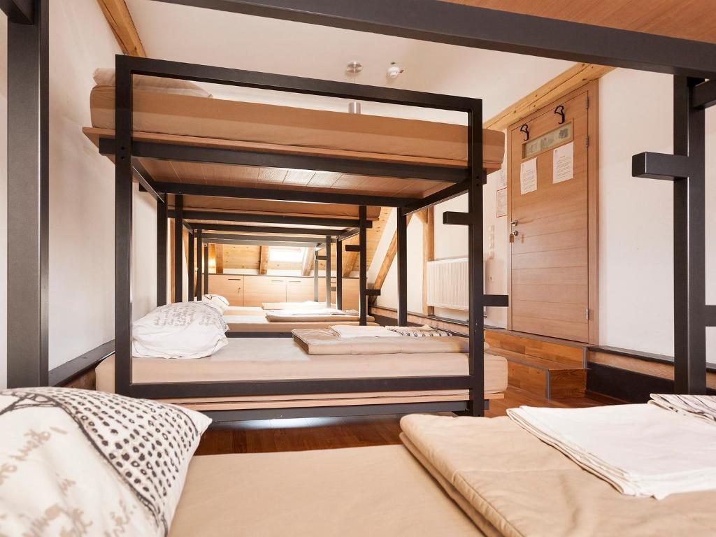 Postel nebo postele na pokoji v ubytování Hostel Situla
