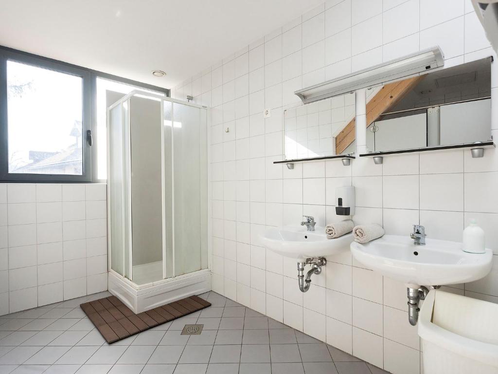 Koupelna v ubytování Hostel Situla