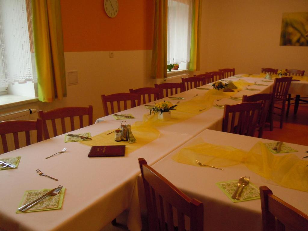 Restauracja lub miejsce do jedzenia w obiekcie Penzion Ječmínek