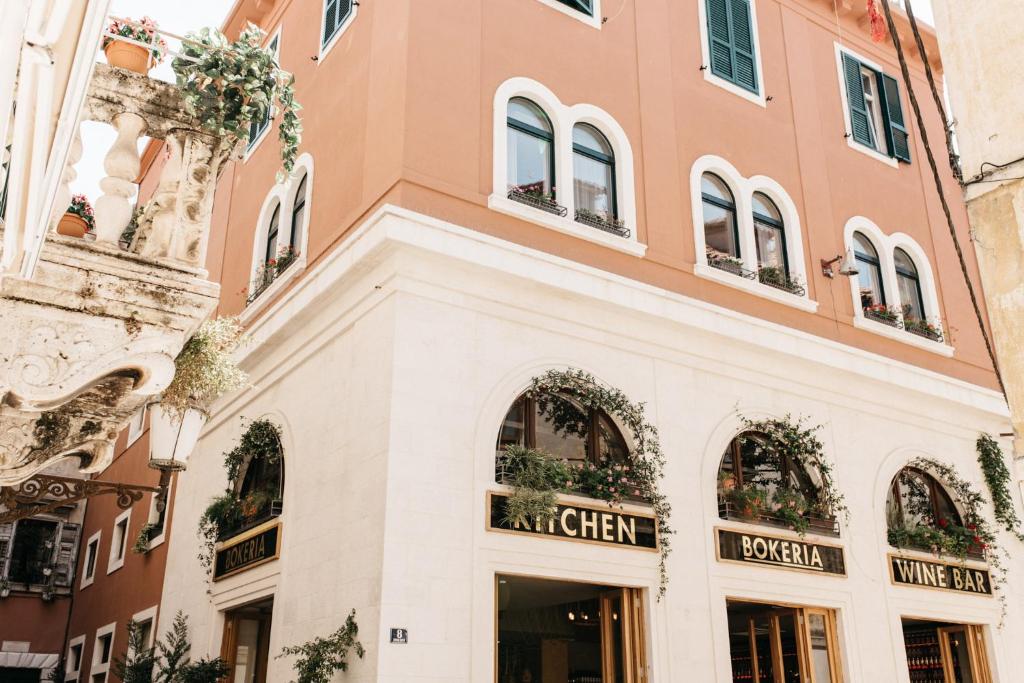 Budova, kde se bed and breakfast nachází