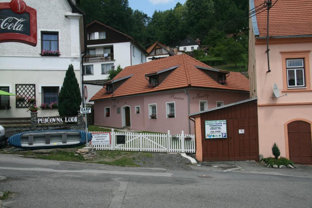Budova, kde se penzion nachází