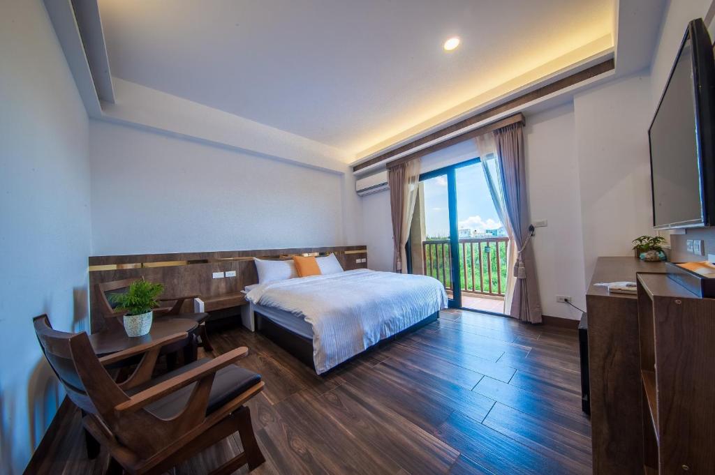 Postel nebo postele na pokoji v ubytování Said Go B&B