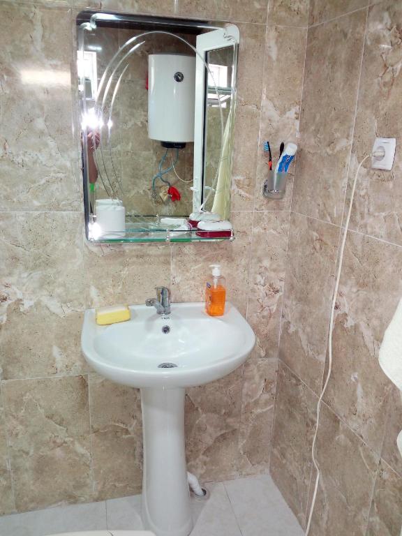 Ванная комната в Guesthouse MAMUKA zhabesh