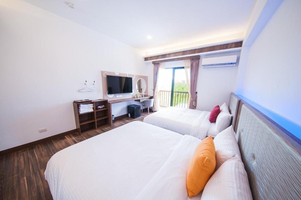 TV a/nebo společenská místnost v ubytování Said Go B&B