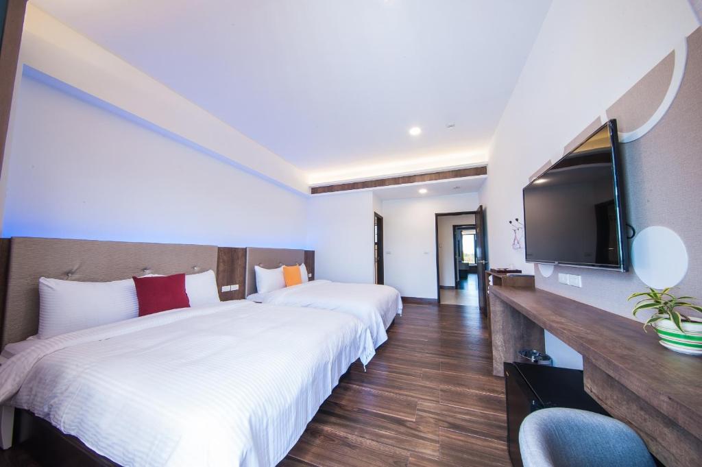 Postel nebo postele na pokoji v ubytování Said Go B&B