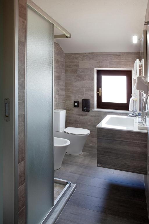 A bathroom at Locanda San Giorgio