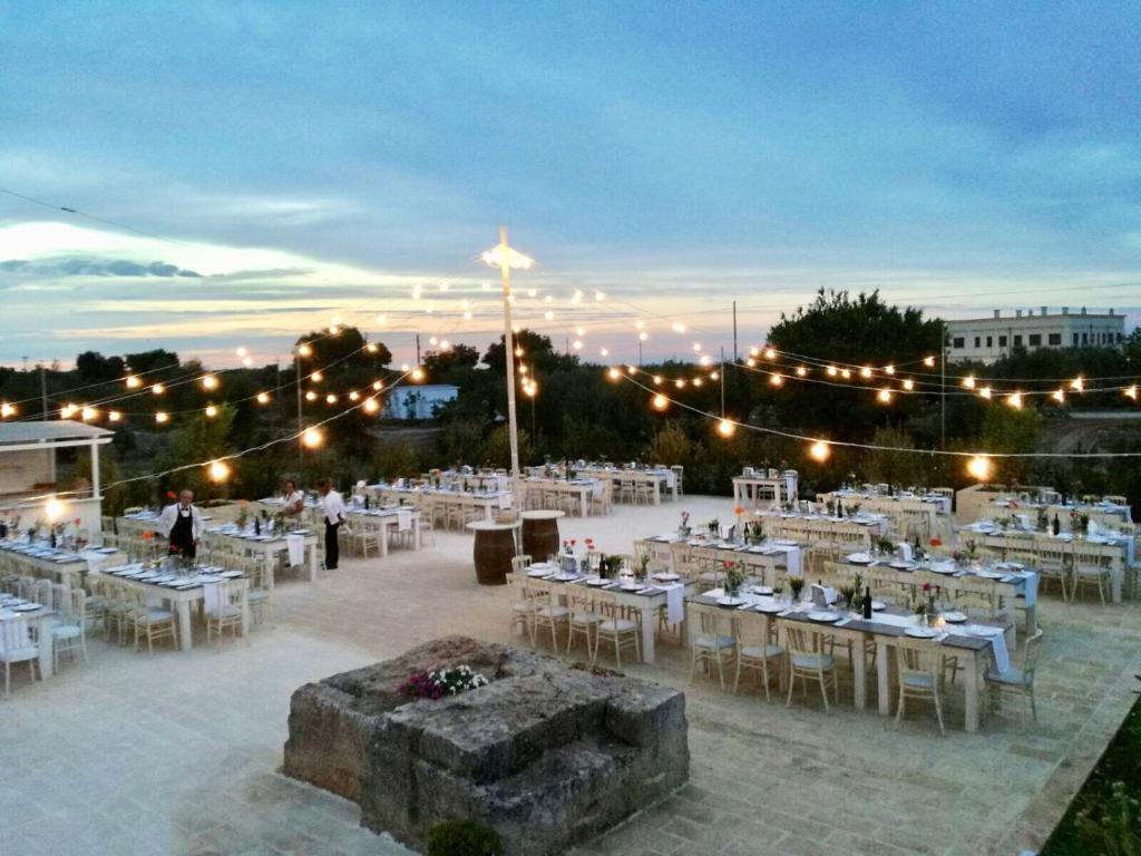 Restauracja lub miejsce do jedzenia w obiekcie Casale del Murgese Country Resort
