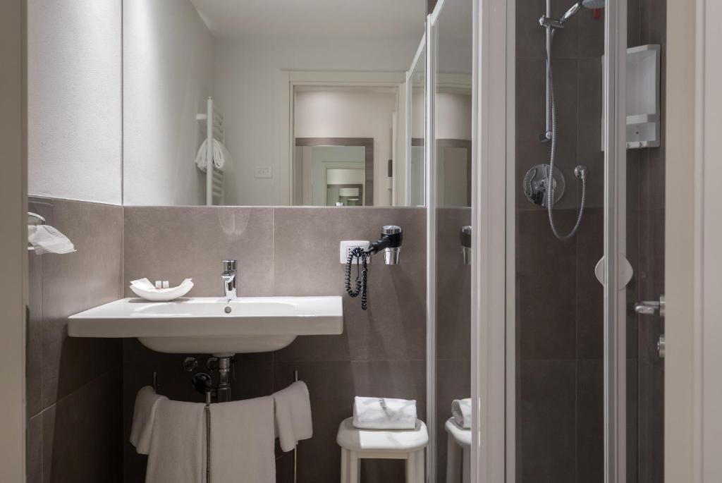 Koupelna v ubytování Guesthouse Verona