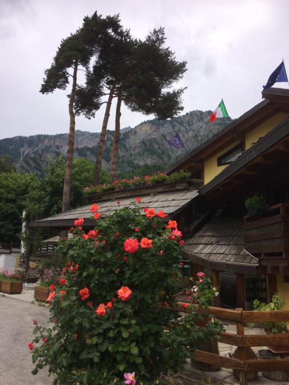 Nespecifikovaný výhled na hory nebo výhled na hory při pohledu z hotelu