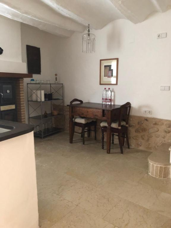 Kuchyň nebo kuchyňský kout v ubytování Casa María